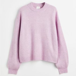 Light Purple Knit Sweater